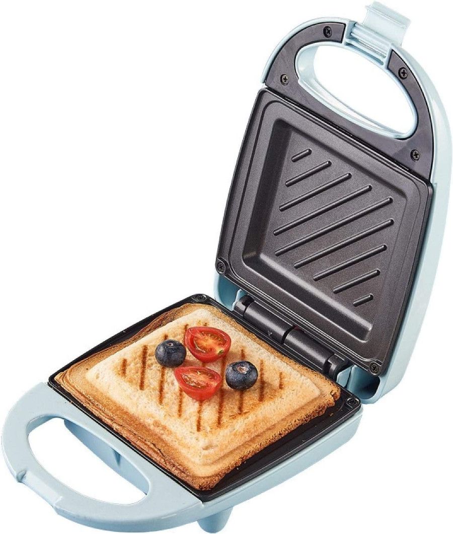 libro de recetas incluido Parrilla redonda eléctrica para panqueques individuales almuerzo y aperitivos con luz indicadora galletas huevos y otros en movimiento desayuno Dash Mini Maker 
